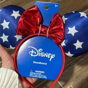 Disney Minnie Mouse Blue and Red Headband